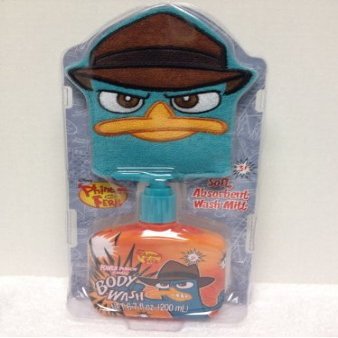 Phineas and Ferb Wash Mitt & Body Wash