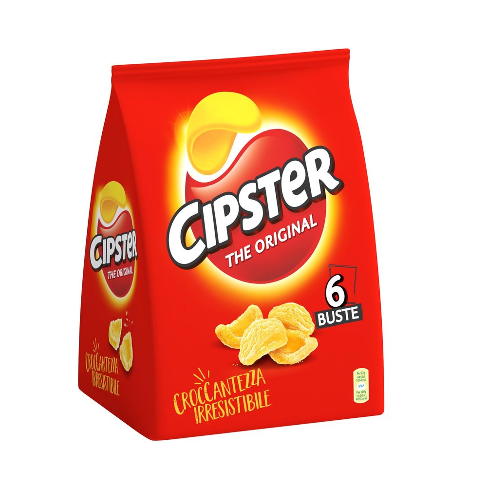 Saiwa Cipster Crisps Multi-Pack 6 x 22g