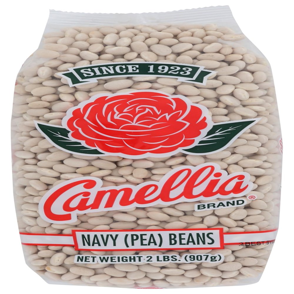 Camellia Brand Navy Pea Beans Dry Bean, 2 Pound Bag