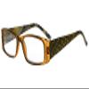 Eyekepper 5-Pack Spring Hinges Tiger Patterned Temples Rectangular Reading Glasses Sunshine Readers +3.0 view 2