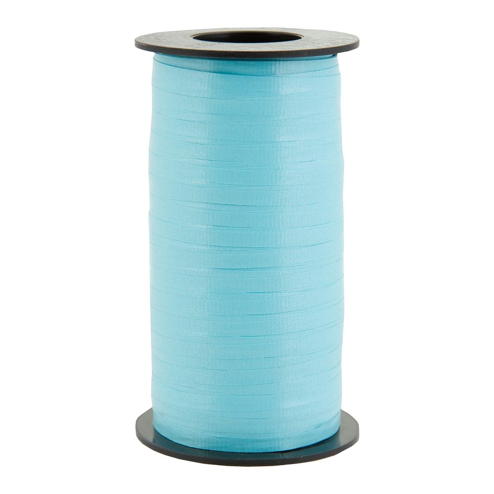 Berwick 1 355 Offray Splendorette Crimped Curling Ribbon, 3/16 W X 500 yd, Robins Egg