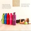 #DoYourFitness Acupressure Mat and Pillow Set - Relieves Stress, Back, Neck, and Sciatic Pain - Comes with a Vinyl Carry Bag for Storage and Travel - Red view 2