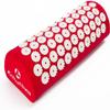 #DoYourFitness Acupressure Mat and Pillow Set - Relieves Stress, Back, Neck, and Sciatic Pain - Comes with a Vinyl Carry Bag for Storage and Travel - Red view 3