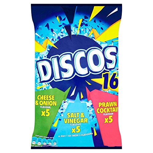 Discos Crisps Variety Pack 16 x 28g Bags
