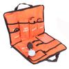 Dixie EMS Aneroid Sphygmomanometer Kit, Manual Blood Pressure Monitor Set with 5 Cuffs for Infant, Child, Adult, Large Adult, Thigh, & Carrying Case - Orange view 1