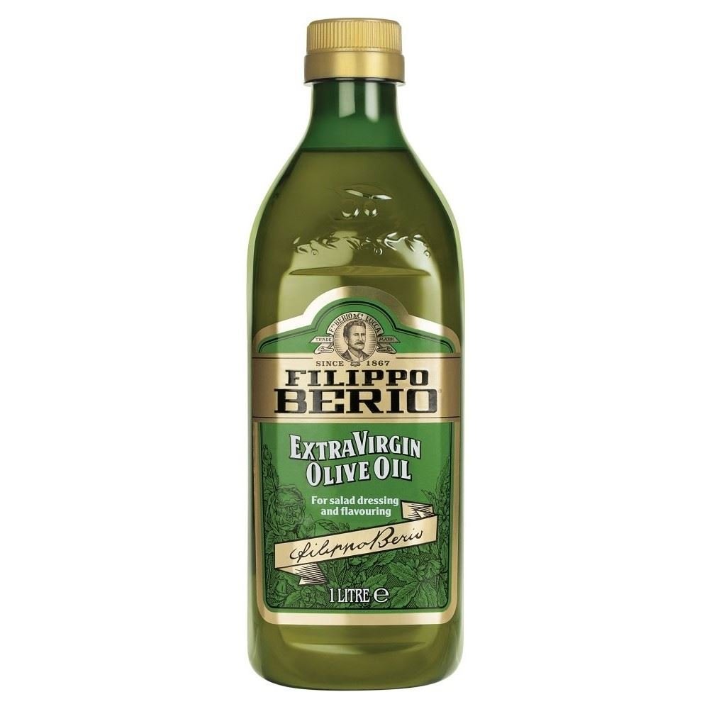 Filippo Berio Extra Virgin Olive Oil (1L) - Pack of 2