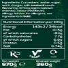 Mrs Elswood Cucumber Spears with Dill (670g) - Pack of 2 view 2