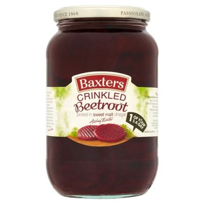Baxters Beetroot Crinkle Cut in Sweet Vinegar (567g) - Pack of 2