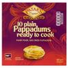 Patak's Plain Ready to Cook Pappadums (10 per pack - 100g) - Pack of 2 view 1