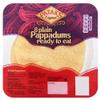 Patak's Plain Ready to Eat Pappadums (8 per pack) - Pack of 2 view 1