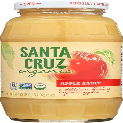 Santa Cruz Organic - Organic Apple Sauce - 23 oz. (Pack of 2)