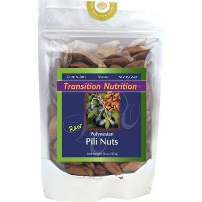 Divine Organics Raw Polynesian Pili Nuts 16 oz.