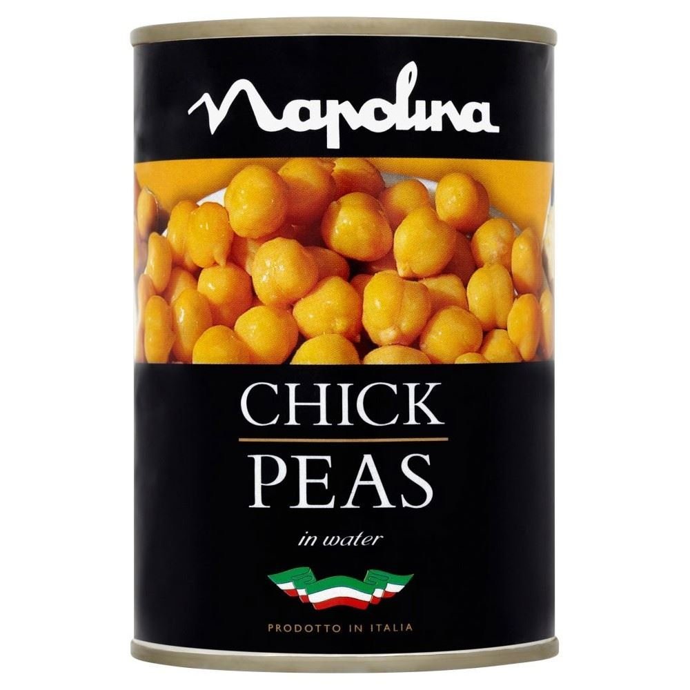 Napolina Chick Peas in Salted Water (400g) - Pack of 2