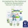 TruKid Natural Eczema Cream for Kids, Toddlers & Babies, NEA-Accepted for Eczema, Safe for Sensitive Skin on Face, Body, & Hands, Unscented, Hydrates & Moisturizes Irritated & Itchy Skin, 3.4oz view 4