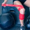 WOD Nation Muscle Floss Bands - Compression Aid & Resistance Bands - Foam Roller Alternative for Muscle Recovery - Portable Fitness Equipment for Mobility - 2-Pack (Medium & Heavy), Red & Black view 3