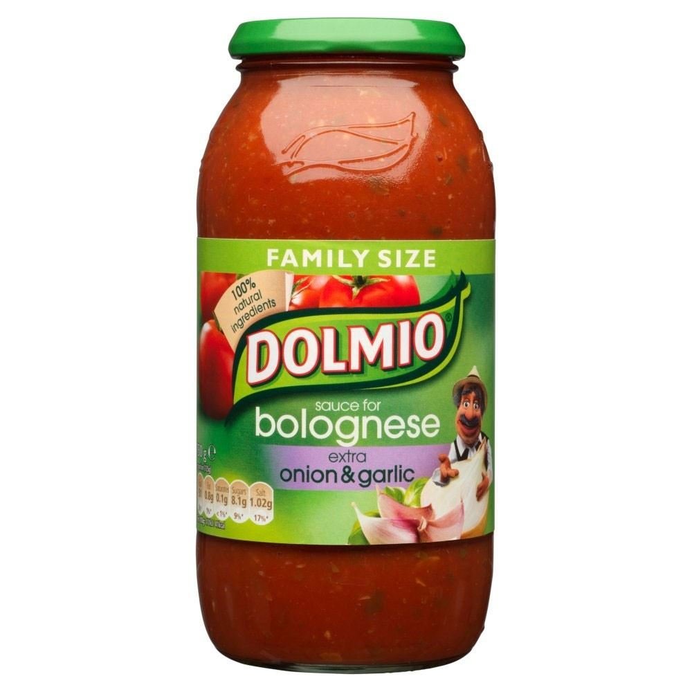 Dolmio Bolognese Sauce - Extra Onion & Garlic (750g) - Pack of 2