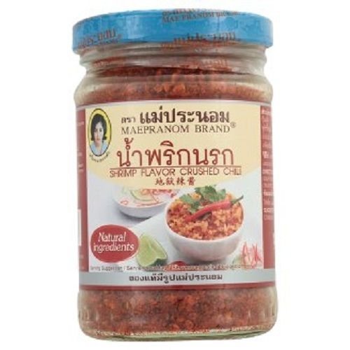 6 X Shrimp Flavor Crushed Chili (Maepranom Brand) 134 G. Whole Sale andpng