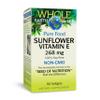 Whole Earth & Sea from Natural Factors, Sunflower Vitamin E, Whole Food Supplement view 1