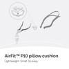 ResMed AirFit P10 Nasal Pillow Cushion - CPAP Mask Accessories Replacement - Soft Lightweight Silicone - Dual Wall - Medium view 2