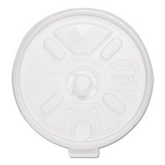(3 Pack Value Bundle) DCC12FTLS LiftnLock Lids, Fits 10-14oz Cups, Translucent