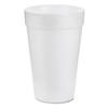 (3 Pack Value Bundle) DCC16J16 Drink Foam Cups, 16 oz, White view 1