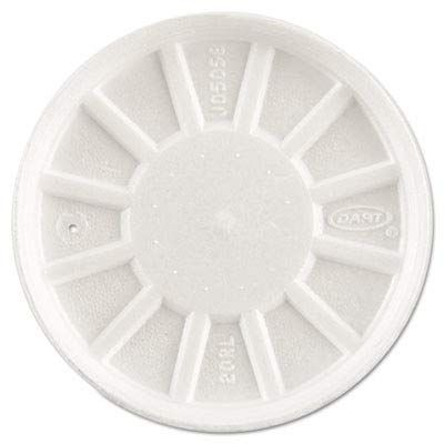 (3 Pack Value Bundle) DCC20RL Vented Foam Lids, Fits 6-32oz Cups, White