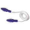 (3 Pack Value Bundle) HOWDPAS30W DPAS-30W Airsoft Multiple-Use Earplugs, 27NRR, White Nylon Cord, Blue view 2