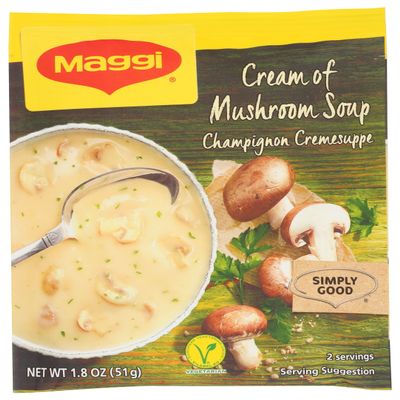 Maggi Cream of Mushroom Soup (6 Pack)