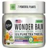 Tea Tree Oil Balm, Extra Strength, Pair Well with Jock Itch Cream, Spray, Athletes Foot, Ringworm Cream for Human, Rash Cream, Fast Acting for Dry, Itchy Skin, Plant Powered Wonder Balm view 1