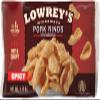 Lowreys Bacon Curls, microwave Pork Rinds Variety Combo, Original & Hot & Spicy, 1.75 Oz (Pack of 6) view 4