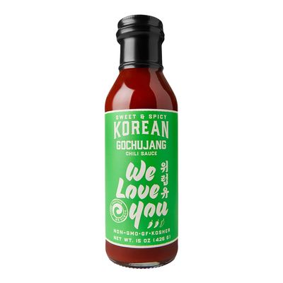 Gochujang Korean Chili Sauce & Condiment Gluten-free, Non-GMO, Vegan, OU Kosher 15oz (pack of 1)