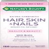 Nature's Bounty Optimal Solutions Hair Skin & Nails Extra Strength Softgels, 150 Count view 1