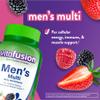 Vitafusion Gummy Vitamins for Men, Berry Flavored Daily Multivitamins for Men, 150 Count view 2
