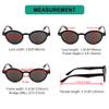 Eyekepper 5-Pack Spring Hinges Round Retro Reading Glasses Sunshine Readers Grey Lens +3.5 view 2