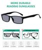 Eyekepper Spring Hinge 5-pack Retro Style Reading Glasses Sunshine Readers Grey Lens view 3