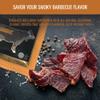 Aufschnitt Grass Fed Beef Jerky - Low Sodium, Certified Kosher - Made in USA - Keto Friendly - 5 Pack, BBQ view 2