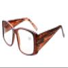 Eyekepper 5-Pack Spring Hinges Rectangular Reading Glasses Readers Brown +1.0 view 3