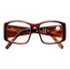 Eyekepper 5-Pack Spring Hinges Rectangular Reading Glasses Readers Brown +1.75 view 2