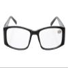 Eyekepper 5-Pack Spring Hinges Rectangular Reading Glasses Readers Black +1.25 view 4