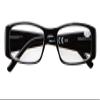 Eyekepper 5-Pack Spring Hinges Rectangular Reading Glasses Readers Black +1.5 view 2