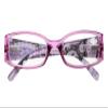 Eyekepper 5-Pack Spring Hinges Tiger Patterned Temples Reading Sunglasses Sunshine Readers Women view 2