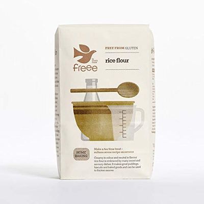 Doves Farm Stoneground Rice Flour (1Kg) - Pack of 6
