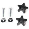 Lumex Replacement Arm Adjustment Knobs for Rollators, 2 Each, RJ4300-KNOB-2 view 1