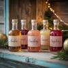 Monin - 5 Flavor Holiday Cheer Collection: Macadamia Nut, Peppermint, Cookie Butter, Toasted Marshmallow, & Gingerbread, Natural Flavors for All Drinks, Gluten-Free (1.69 oz per bottle) view 3