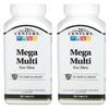 21st Century Mega Multi for Men, Multivitamin & Multimineral 90 tablets Pack of 2 view 1