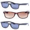 3 Pair of Unisex Reading Sunglasses - Full Frame Sun Readers (non bifocal) (Black/Tortoise, 1.25) view 1