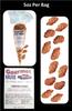 Almonds (2) Cinnamon Roasted (1) Sour Worms (NET WT 20 OZ) Gourmet Kruise Signature Gift Bags view 2