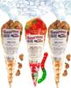 Cashews (2) Honey Salted Roasted Delicately (1) Worms Wild Fruit Assorted (NET WT 20 OZ) Gourmet Kruise Signature Gift Bags view 1