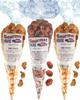 Cashews (2) Honey Salted Roasted Delicately (1) Caramel Toasted Peanuts (NET WT 17 OZ) Gourmet Kruise Signature Gift Bags view 1