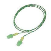 Howard Leight FUS30S-HP by Honeywell Small Multiple Use Fusion 4-Flange Molded TPE (Thermoplastic Elastomer) Corded Earplugs with Detachable Nylon Cord (100/PR)